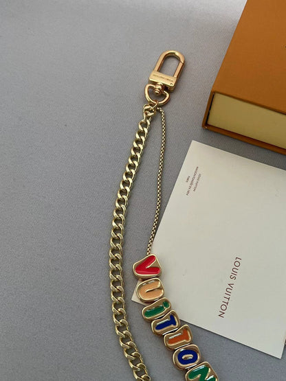 Louis Vuitton Beaded Double Chain Belt