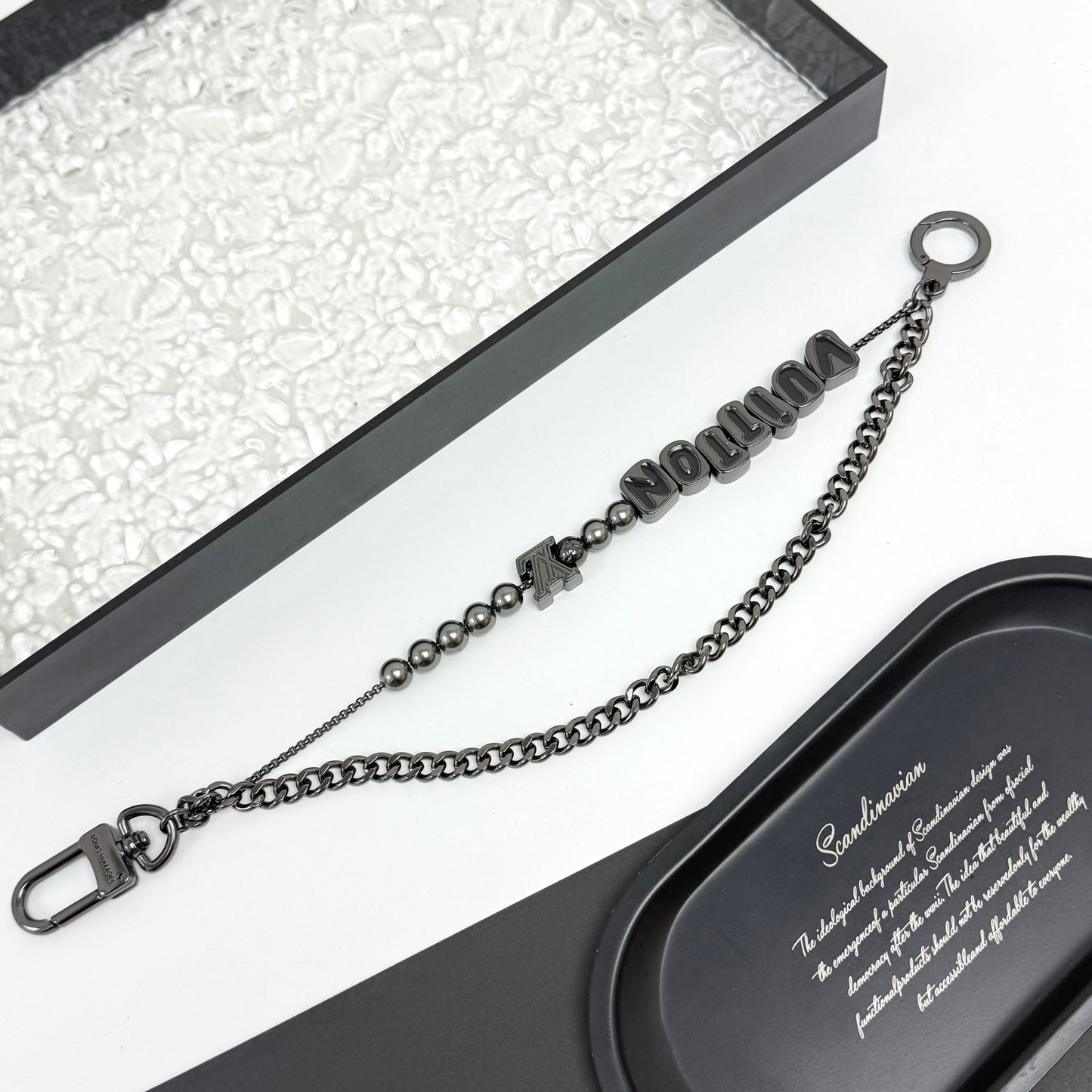 Louis Vuitton Double Chain Belt & Bag Charm