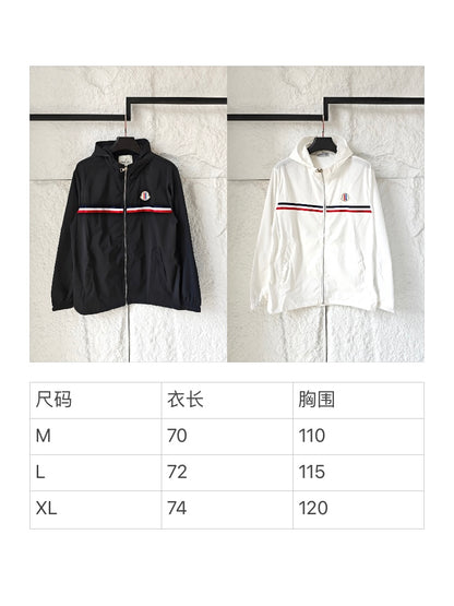 Moncler Lightweight Hooded Sun Protection Jacket