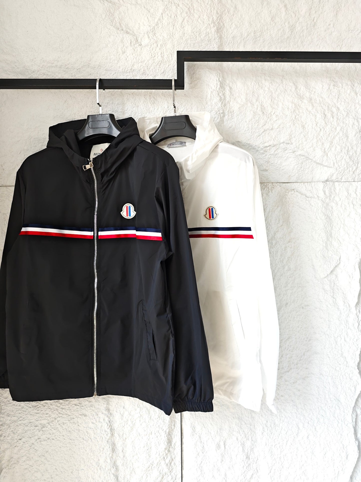 Moncler Lightweight Hooded Sun Protection Jacket