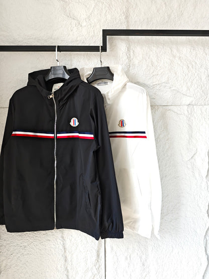 Moncler Lightweight Hooded Sun Protection Jacket