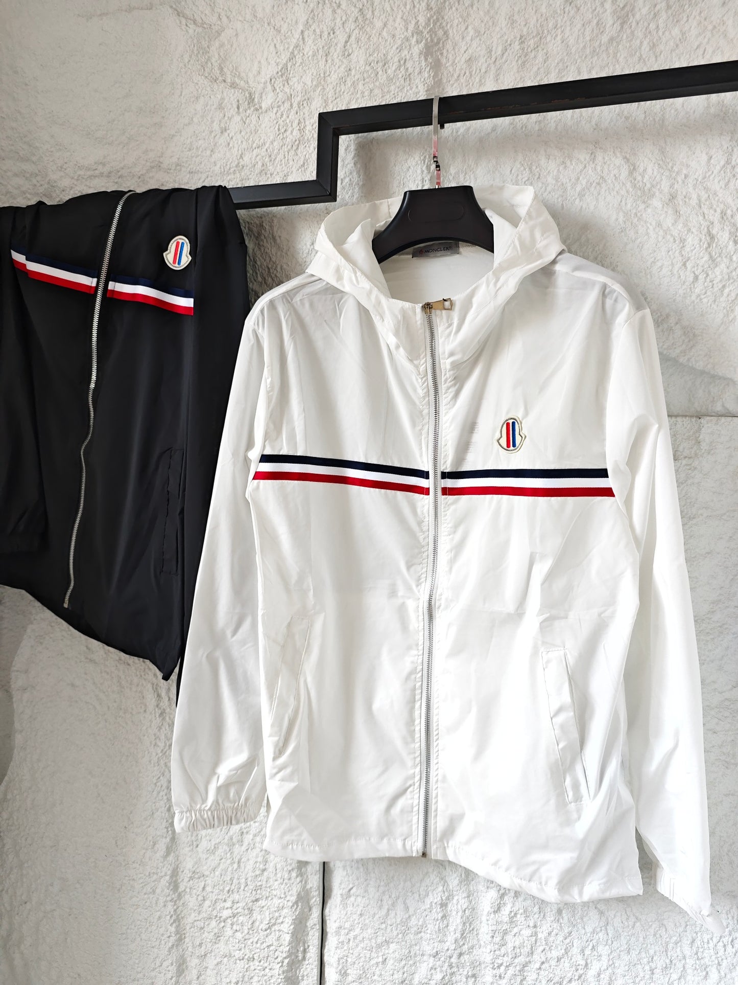 Moncler Lightweight Hooded Sun Protection Jacket