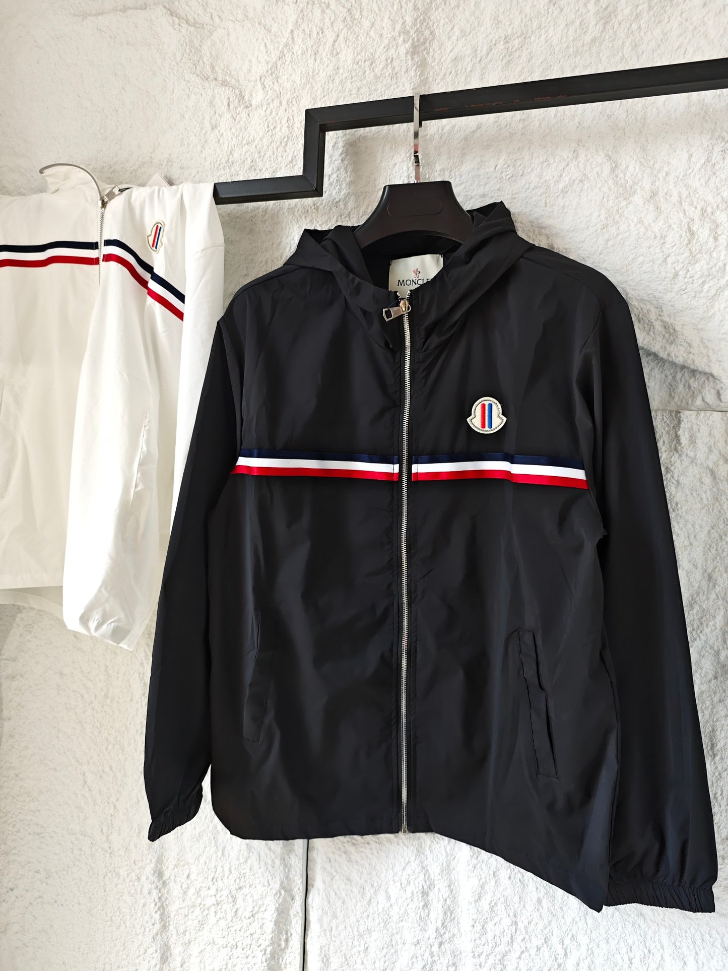 Moncler Lightweight Hooded Sun Protection Jacket