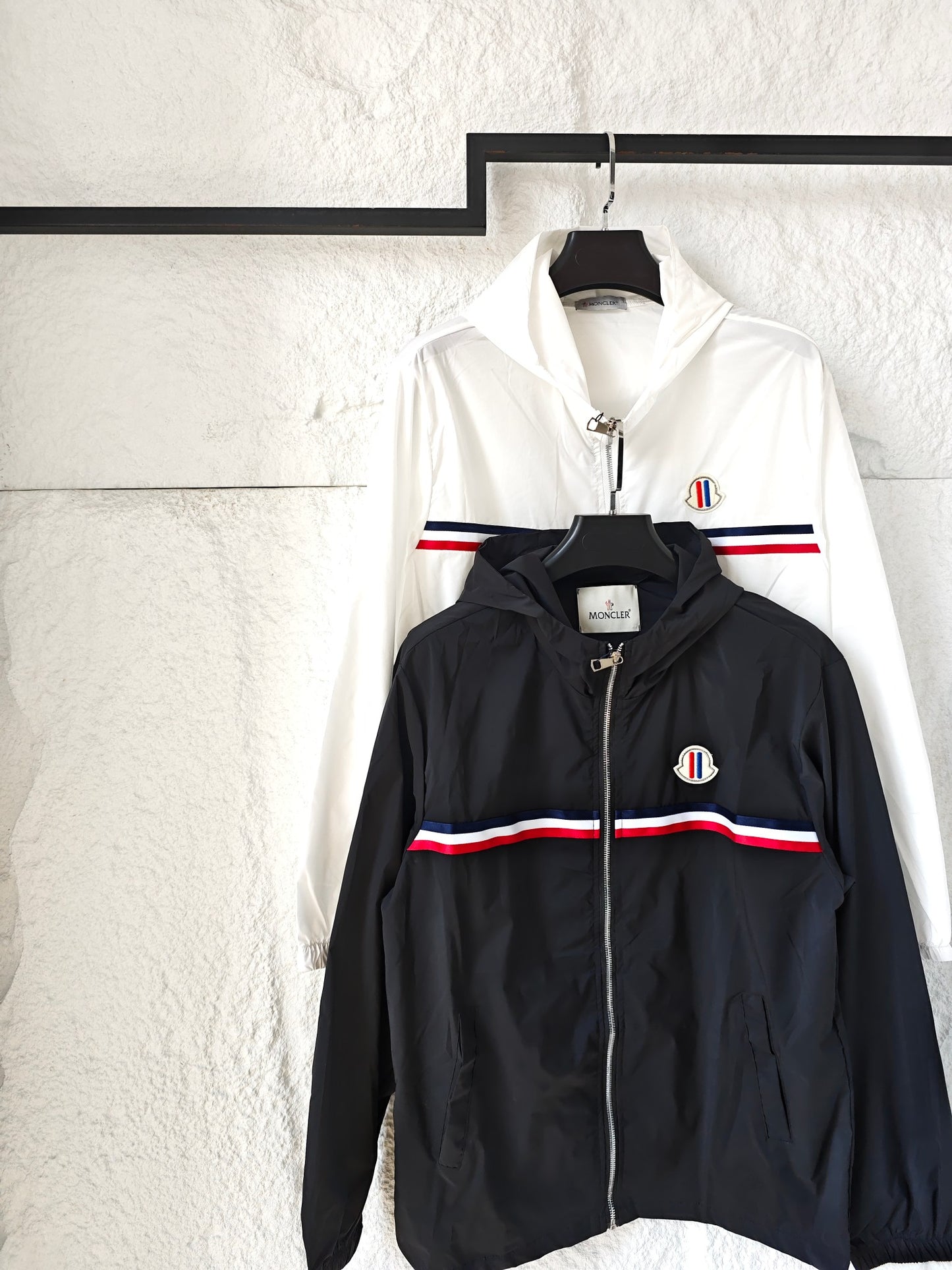 Moncler Lightweight Hooded Sun Protection Jacket