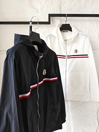 Moncler Lightweight Hooded Sun Protection Jacket
