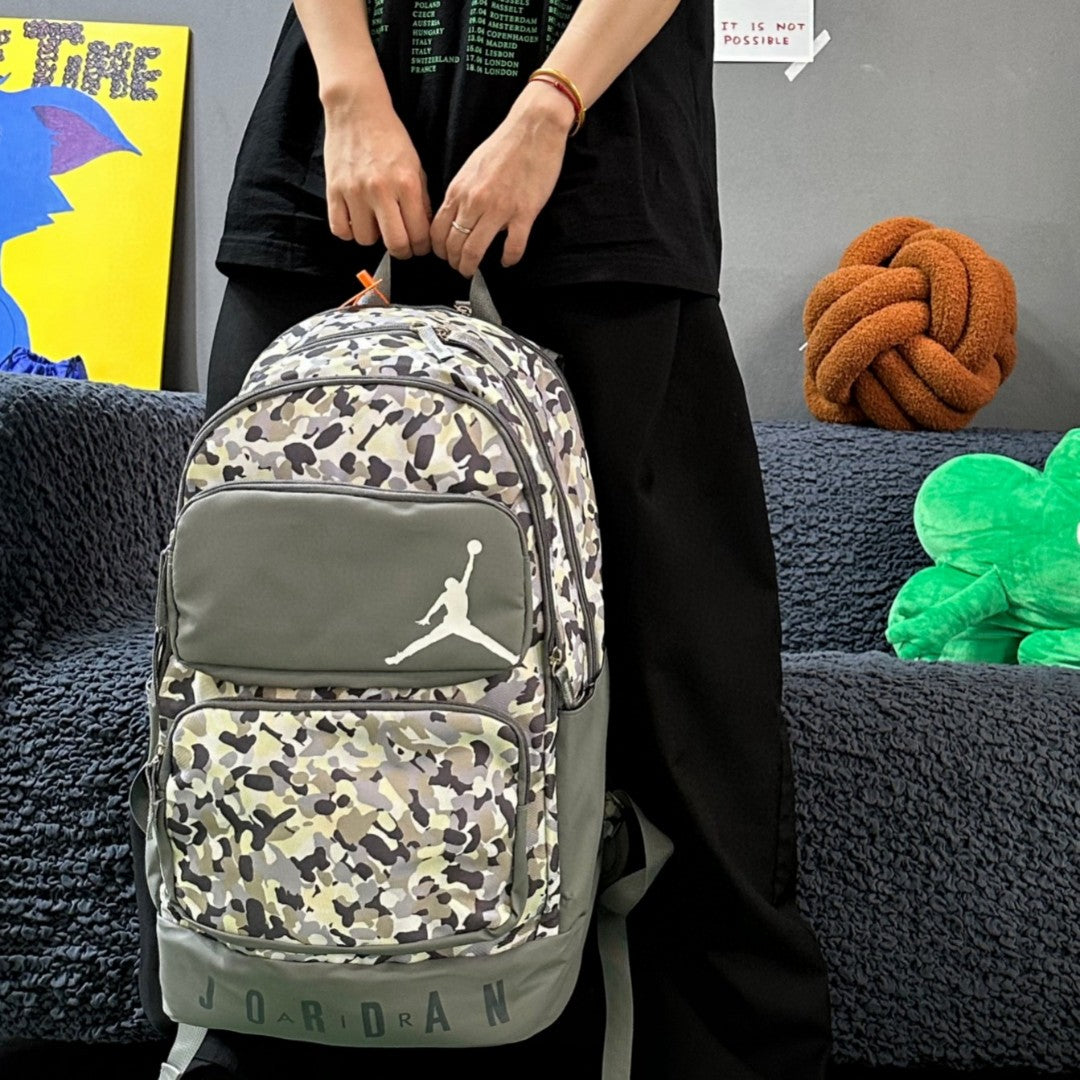 Jordan Multi-Pocket Large Logo Backpack