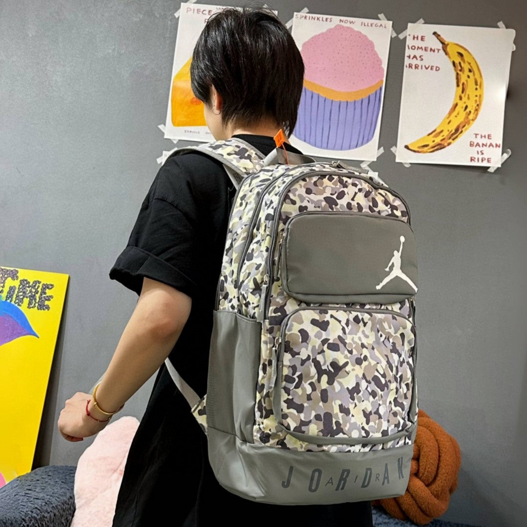 Jordan Multi-Pocket Large Logo Backpack