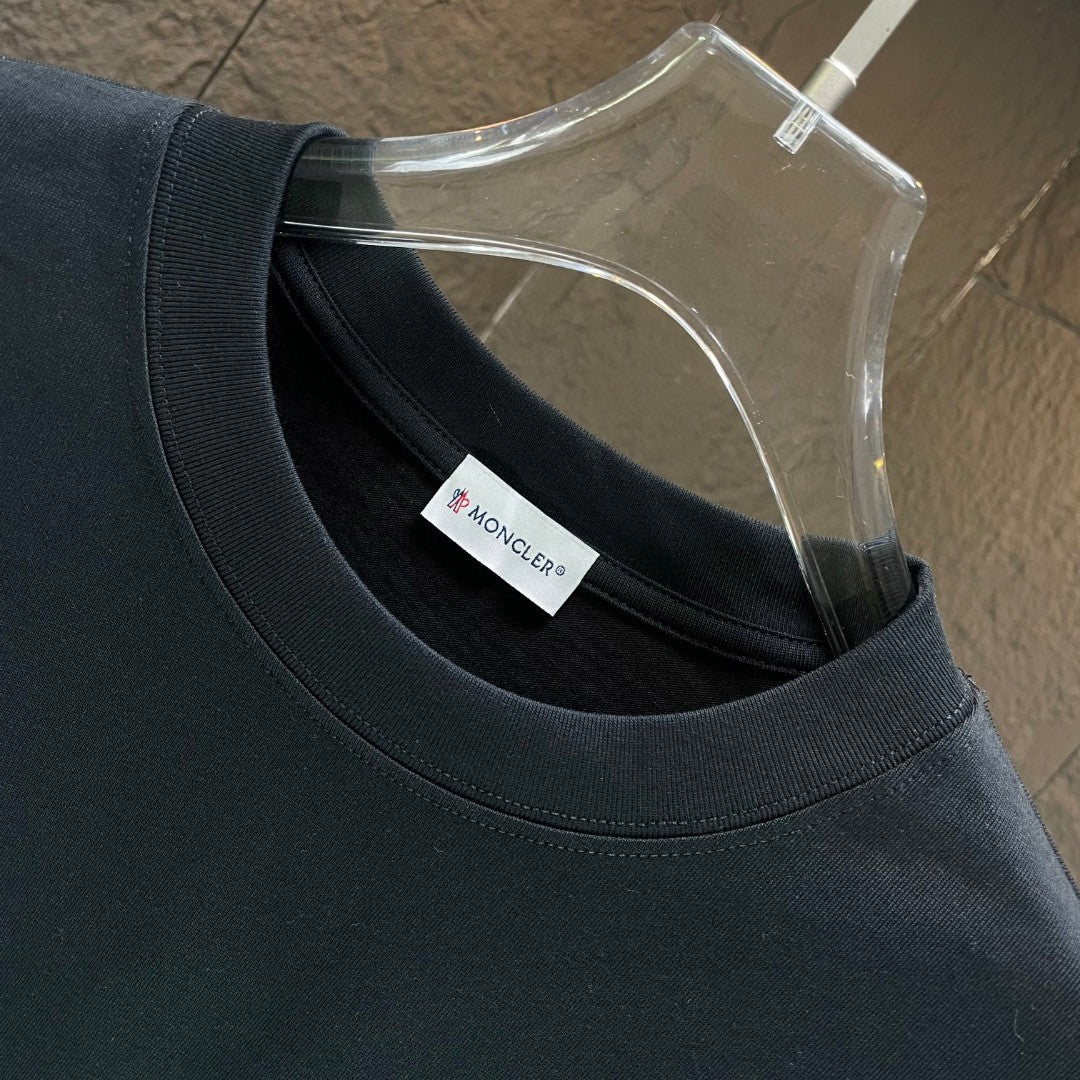 Moncler Cotton Embroidered T-Shirt – 2025 Spring/Summer Collection