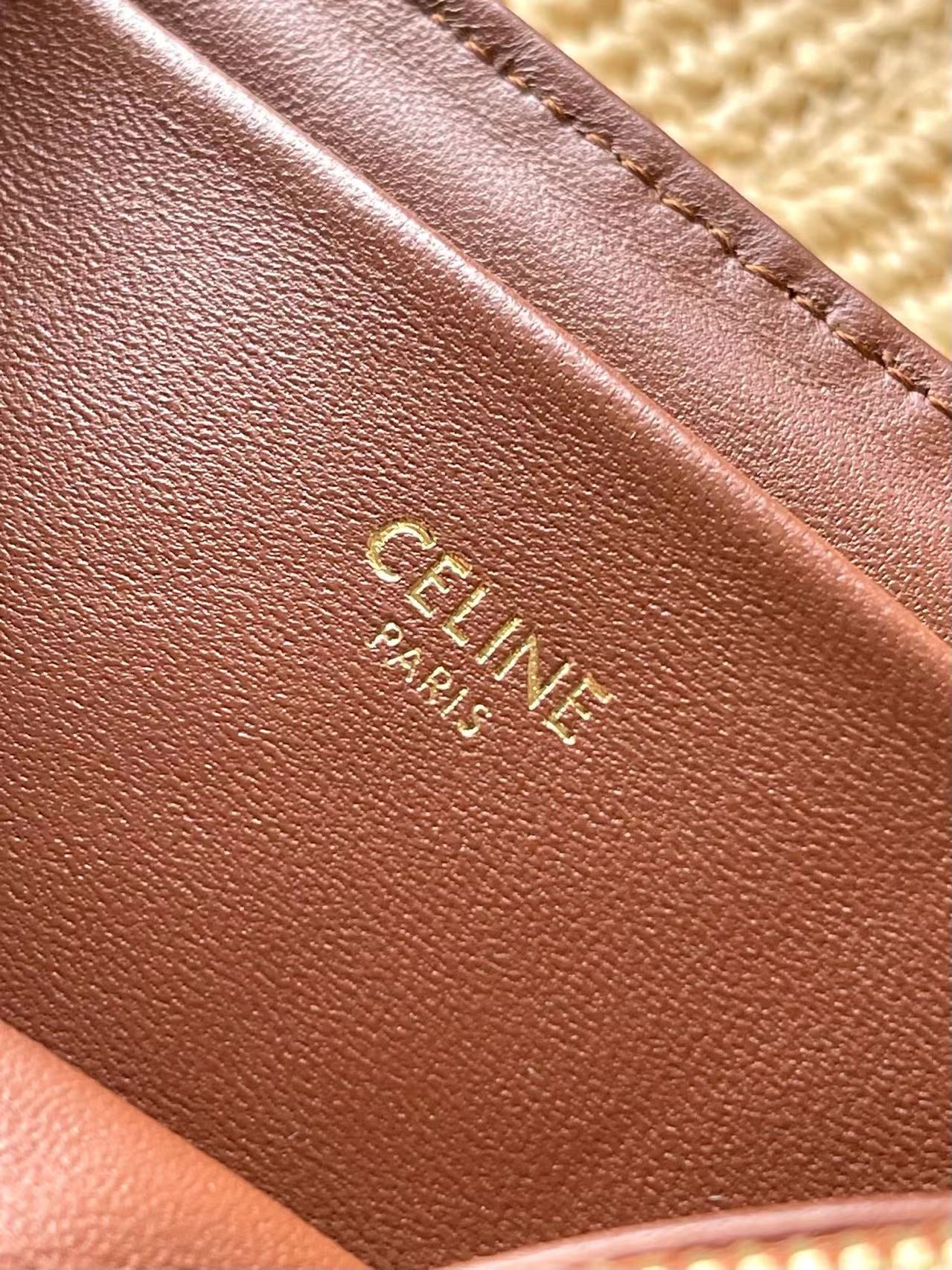 Celine Teen Victoire Small Woven Handbag – 2025 Collection – 25SS