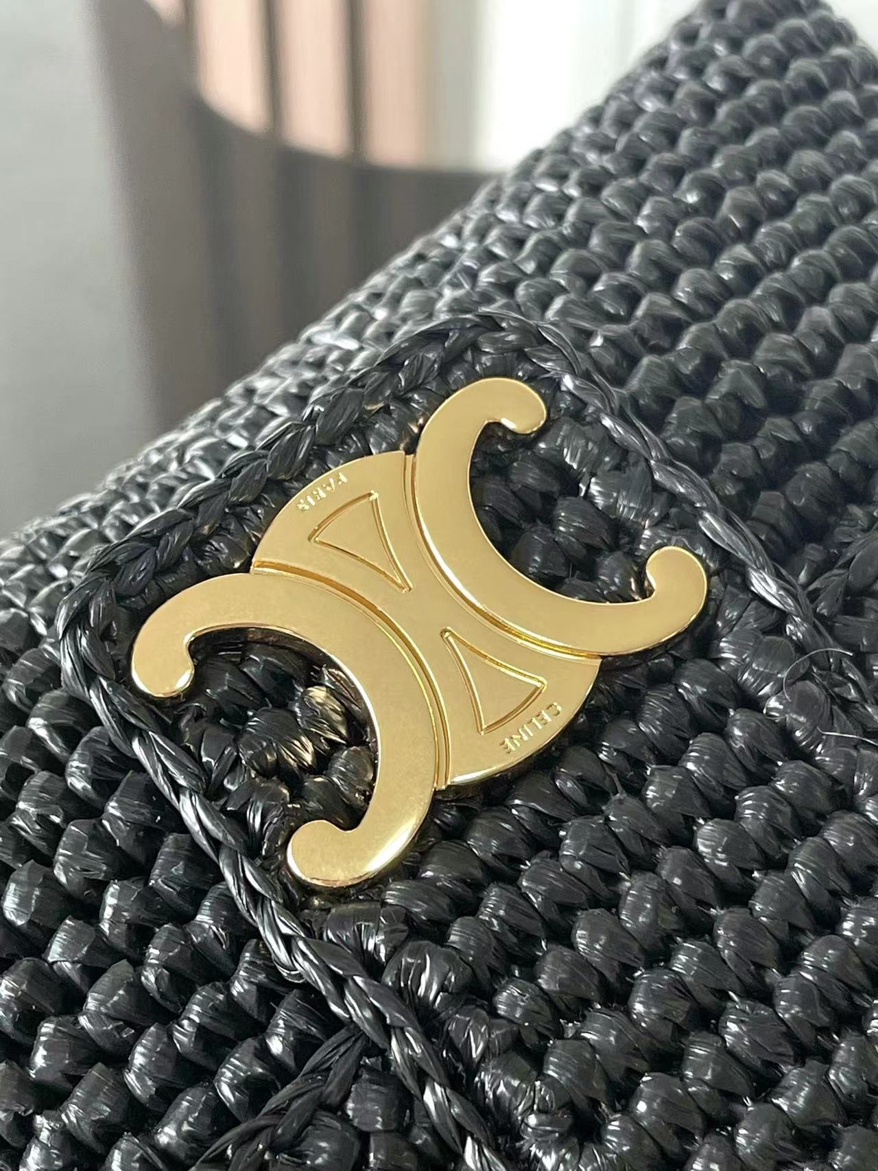 Celine Teen Victoire Small Woven Handbag – 2025 Collection – 25SS