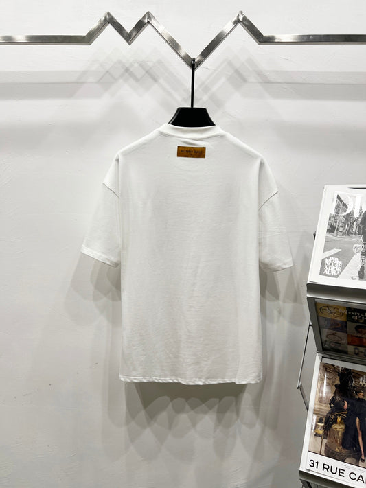 Louis Vuitton Colorful Monogram Embroidered T-Shirt – 2025SS