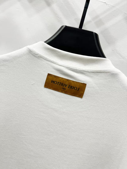 Louis Vuitton Colorful Monogram Embroidered T-Shirt – 2025SS