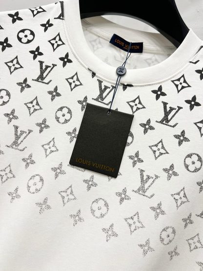 Louis Vuitton Gradient Monogram T-Shirt – 2025 Summer Collection