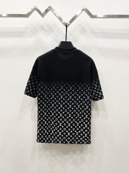 Louis Vuitton Gradient Monogram T-Shirt – 2025 Summer Collection