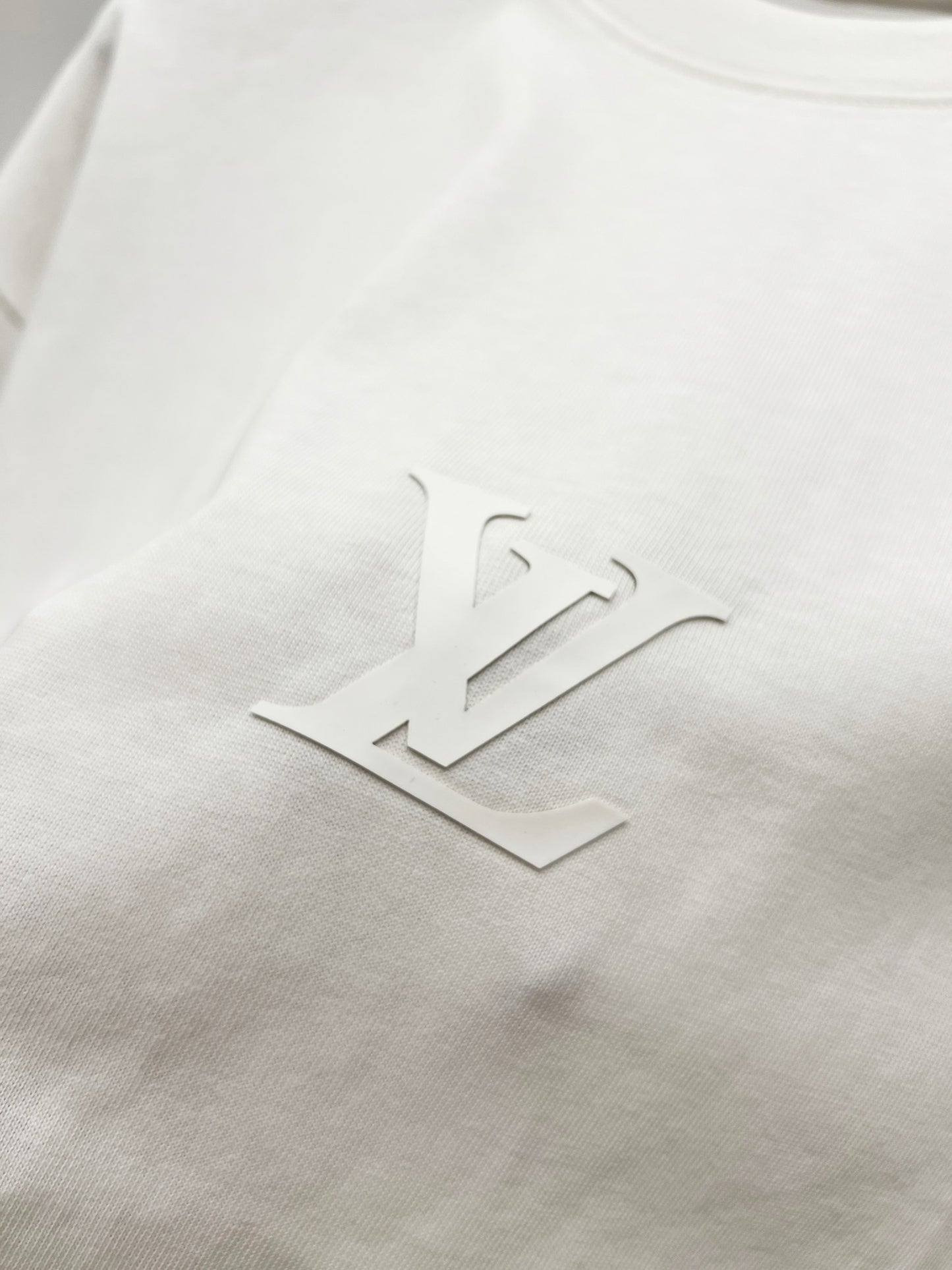 Louis Vuitton Classic Logo Silicone Embossed T-Shirt – 25SS