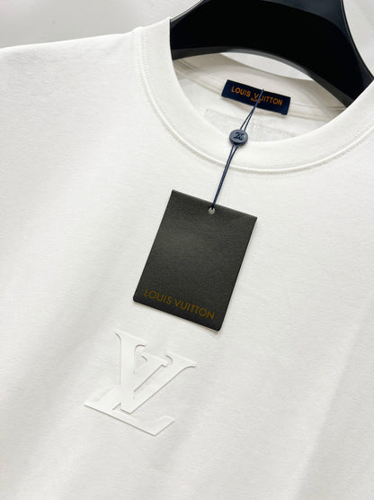 Louis Vuitton Classic Logo Silicone Embossed T-Shirt – 25SS