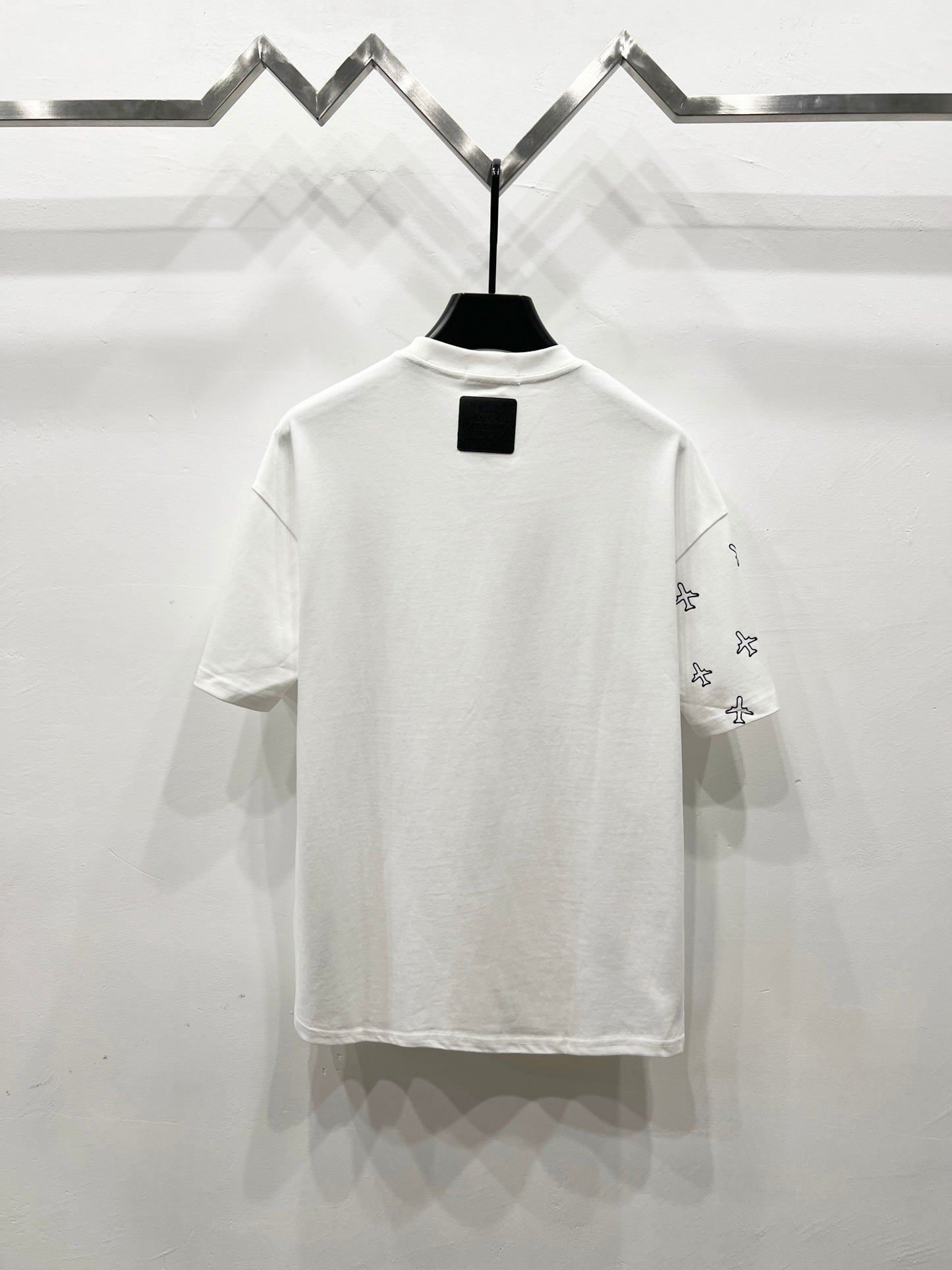 Louis Vuitton Airplane Logo Print T-Shirt – 2025 Summer Collection