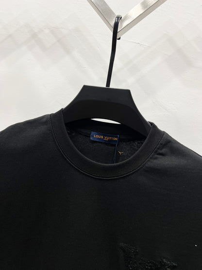 Louis Vuitton Towel Embroidery Classic Logo T-Shirt – 2025SS