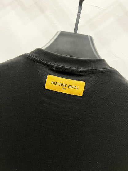 Louis Vuitton Towel Embroidery Classic Logo T-Shirt – 2025SS