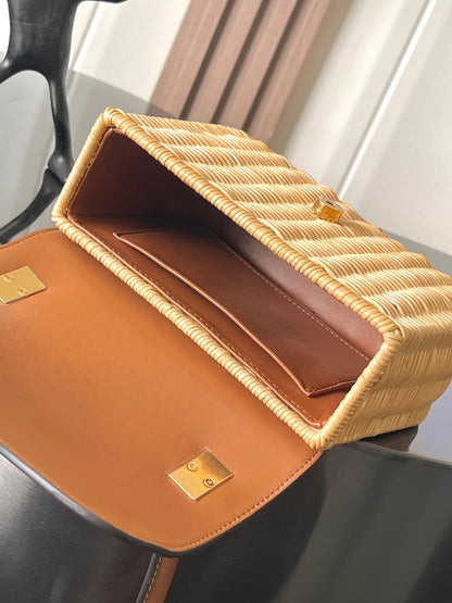 Celine Teen Garance Woven Handbag – 25 Collection