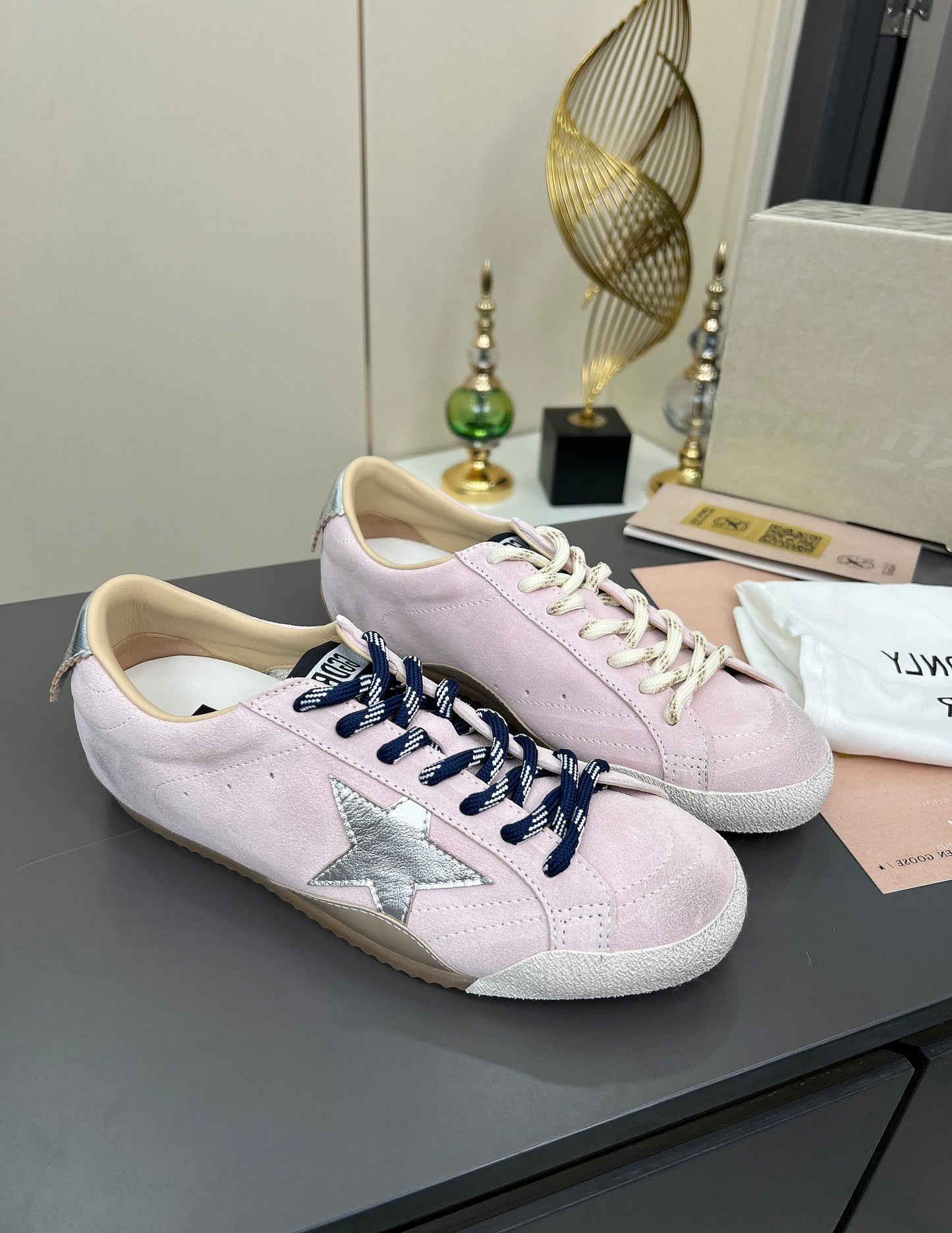 Golden Goose GGDB Star Distressed Sneakers