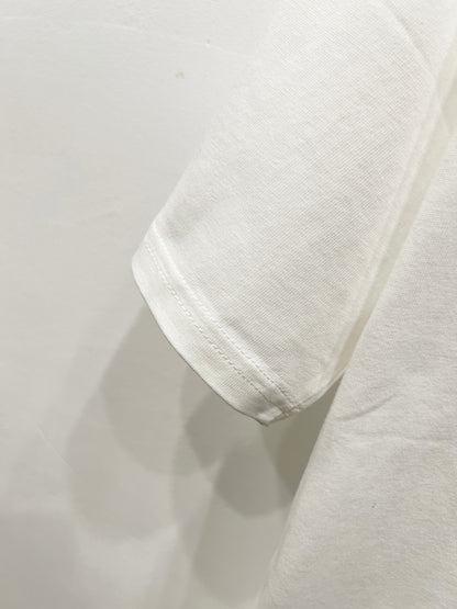 Louis Vuitton Leather Label Pocket Embroidered T-Shirt – 2025 Summer Collection