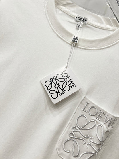 Loewe Minimalist Pocket Embroidery T-Shirt