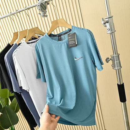 Nike Summer Ice Silk Mesh Stretch T-Shirt