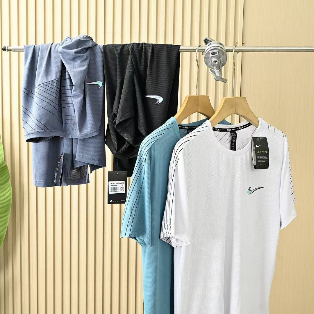 Nike Summer Ice Silk Mesh Stretch T-Shirt