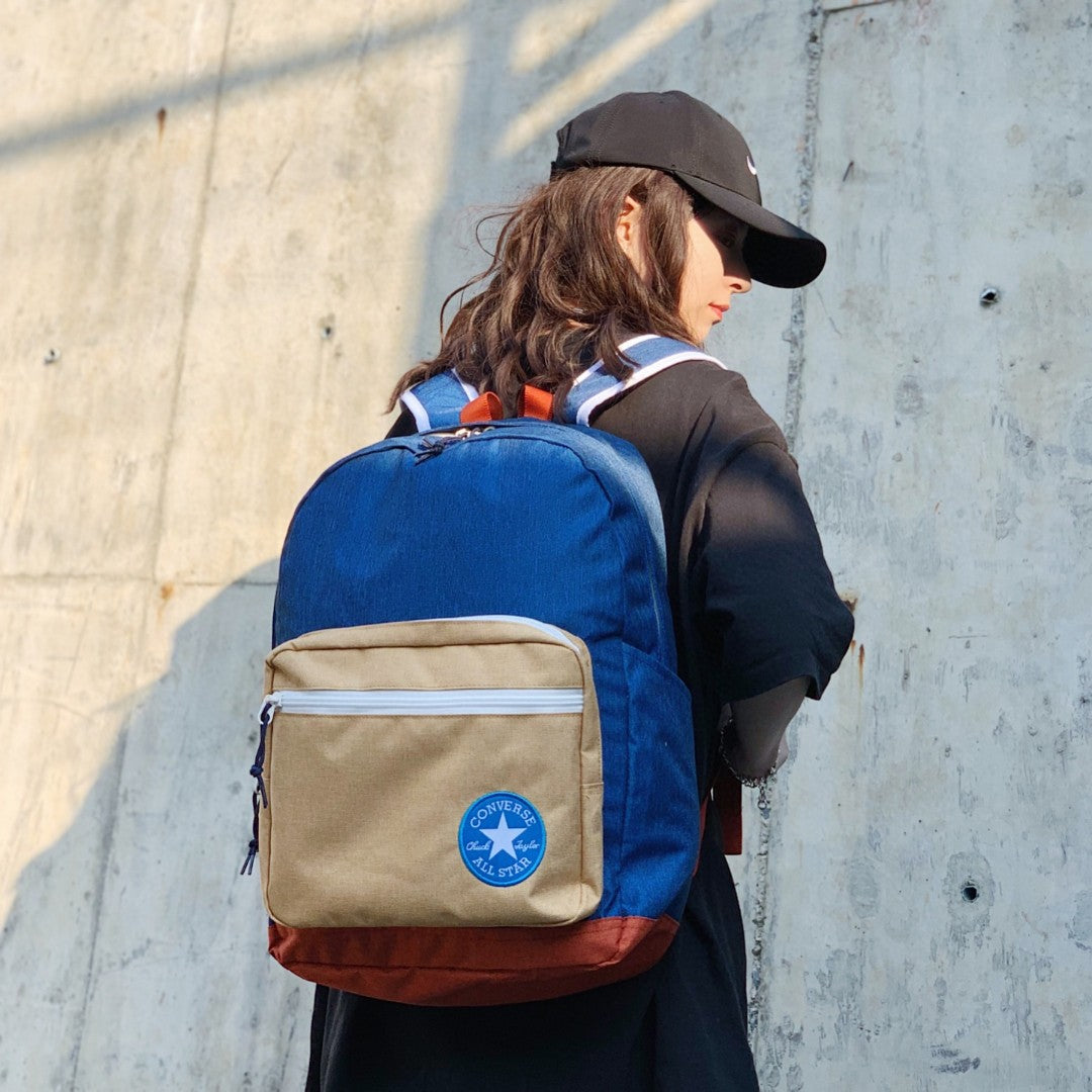 Converse Color-Block Backpack & Shoulder Bag