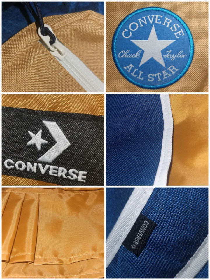 Converse Color-Block Backpack & Shoulder Bag
