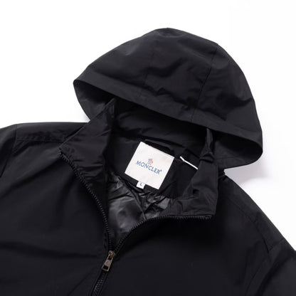 Moncler Classic Maya Hooded Windbreaker Jacket