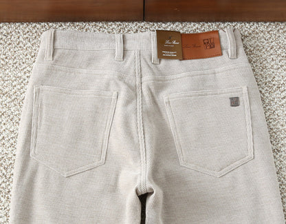 Loro Piana Corduroy Business Casual Trousers – Autumn/Winter