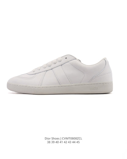 Dior Men's White Thick-Soled Sneakers – 25SS