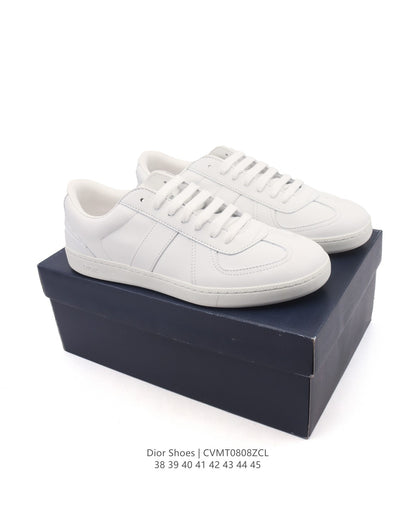 Dior Men's White Thick-Soled Sneakers – 25SS