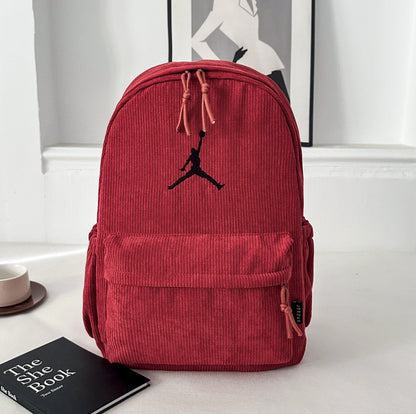 Jordan Corduroy Casual Backpack