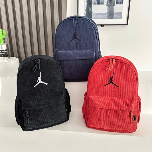 Jordan Corduroy Casual Backpack