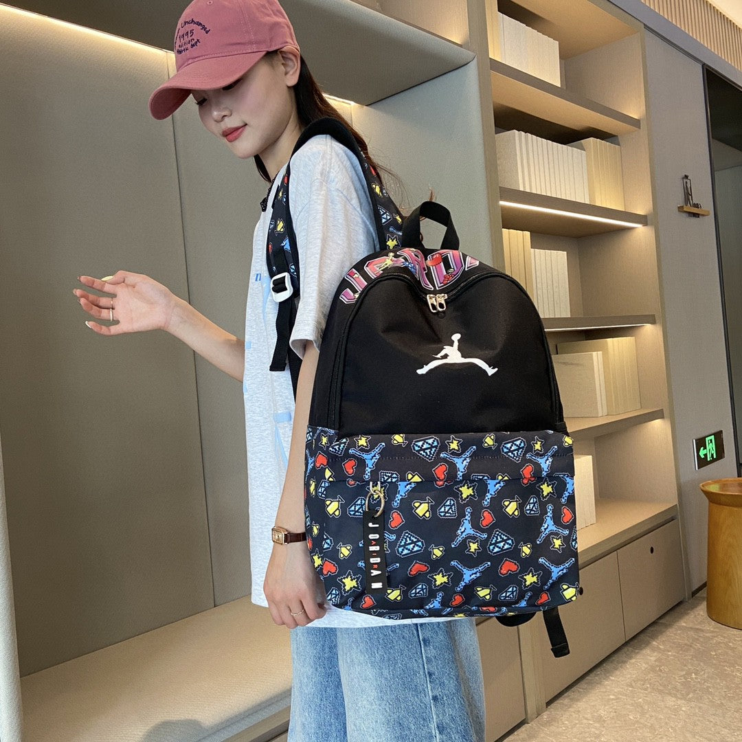 Jordan Full-Print Nylon Backpack