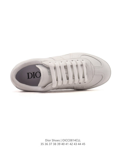 Dior Unisex White Platform Sneakers – Spring/Summer Collection – 25SS