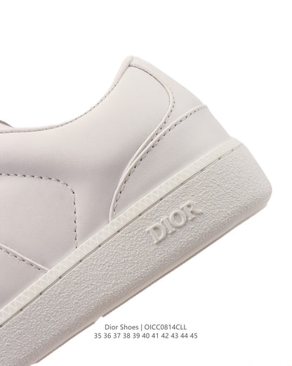 Dior Unisex White Platform Sneakers – Spring/Summer Collection – 25SS