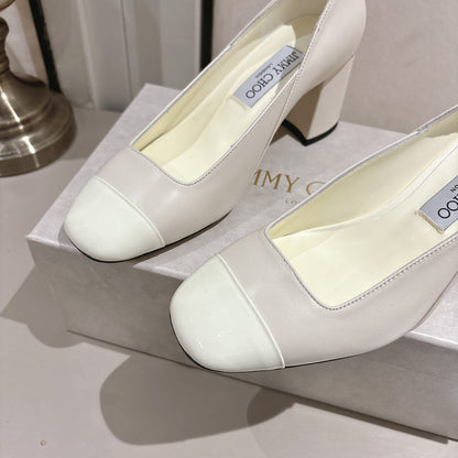 Jimmy Choo Mary Jane Crystal-Embellished Pumps