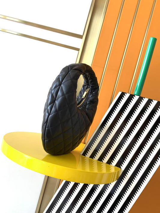 ICARE Baby Lambskin Crescent Bag