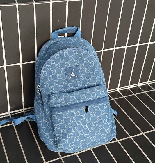 Jordan Monogram Denim Backpack