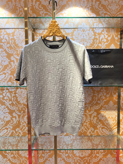 Dolce & Gabbana DG Jacquard Knit Sweater – 2026SS