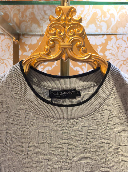 Dolce & Gabbana DG Jacquard Knit Sweater – 2026SS