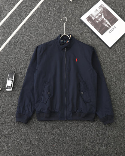 Ralph Lauren Old Money Stand-Collar Workwear Jacket