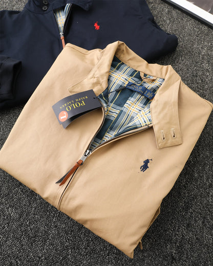 Ralph Lauren Old Money Stand-Collar Workwear Jacket