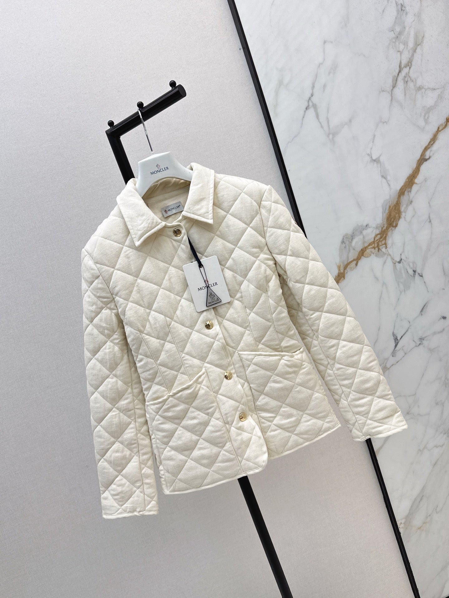 Moncler Quilted Padded Slim-Fit Jacket