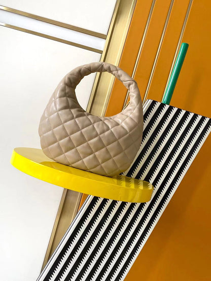 ICARE Baby Lambskin Croissant Bag