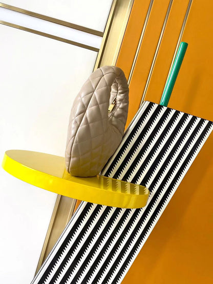 ICARE Baby Lambskin Croissant Bag